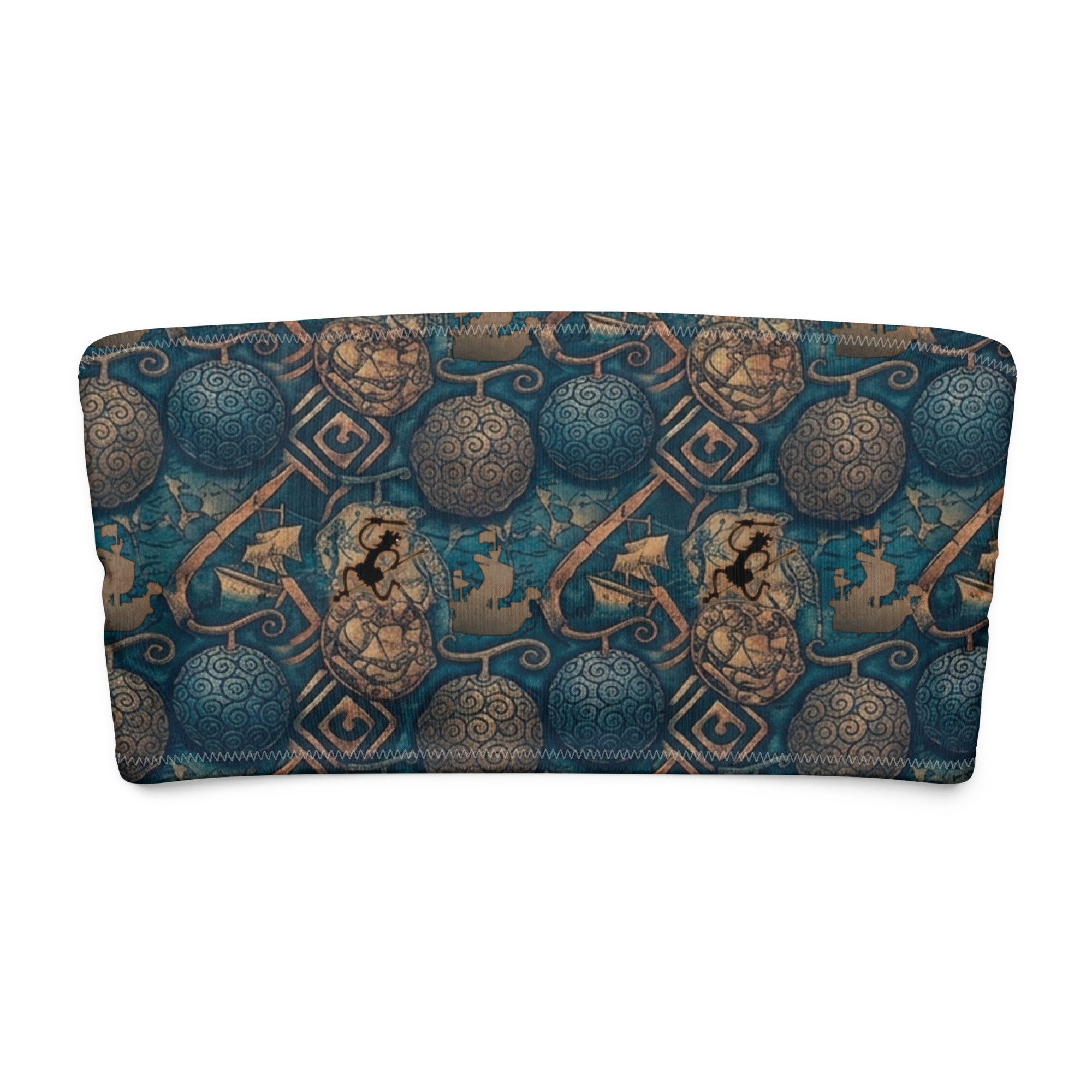 Sujetador de bikini bandeau reciclado - Imagen 2