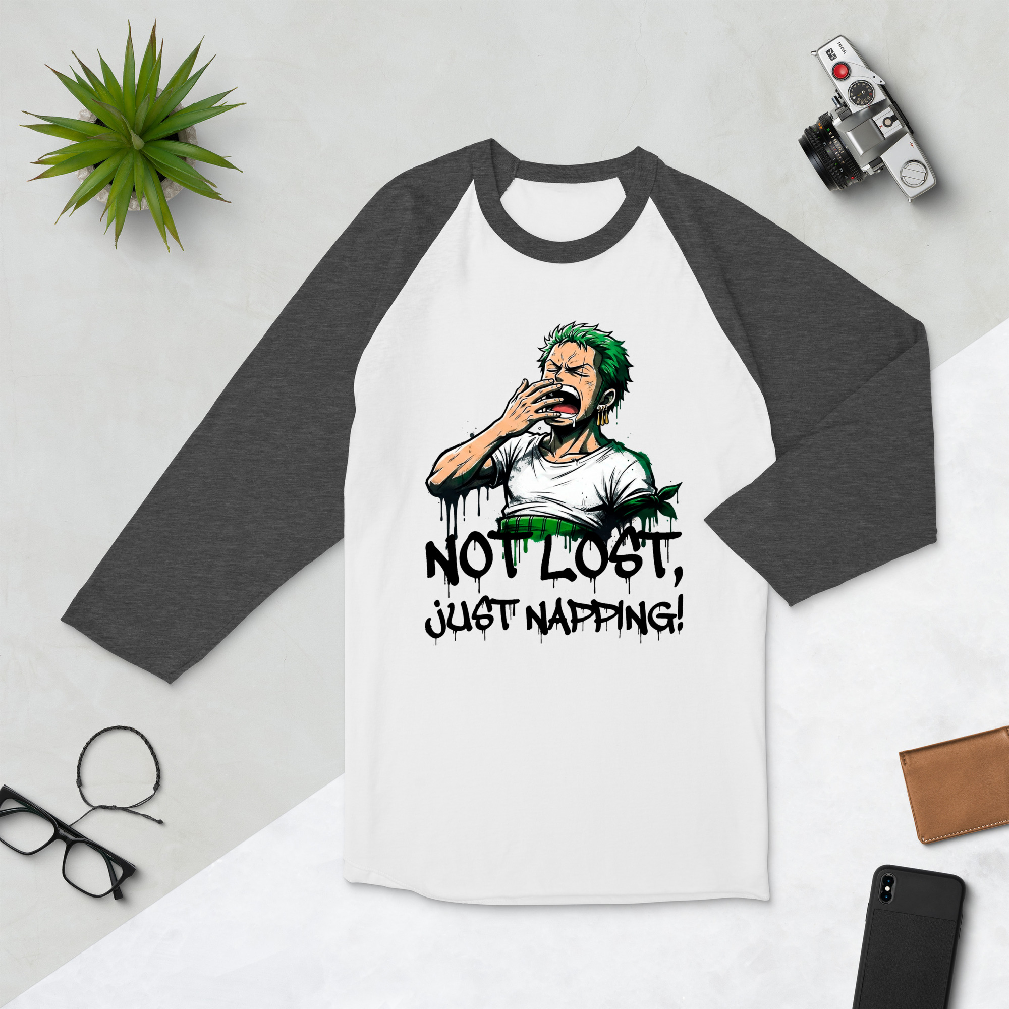 3/4 unisex Zoro - Imagen 3